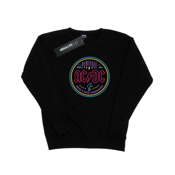 AC/DC Womens/Ladies Circle Neon Sweatshirt