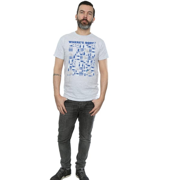Disney Mens Finding Dory Where´s Dory? T-Shirt