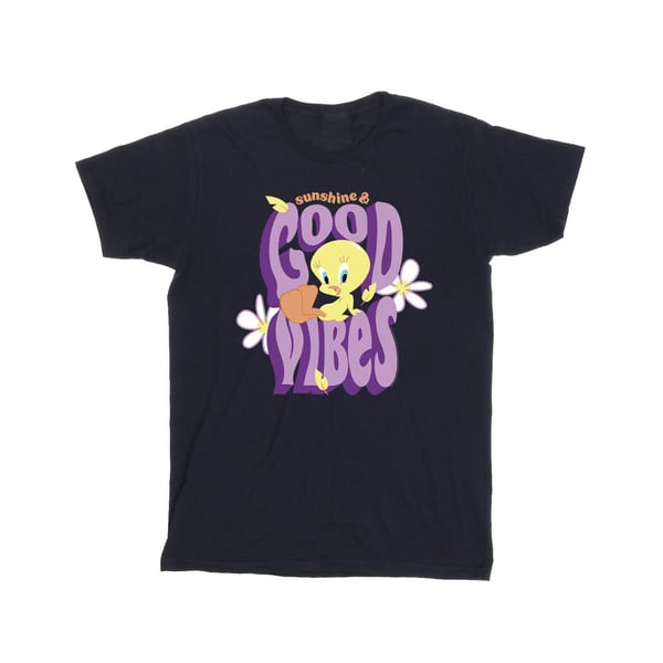 Looney Tunes Girls Tweeday Sunshine & Good Vibes Cotton T-Shirt
