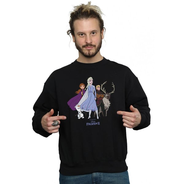 Disney Mens Frozen 2 Group Sweatshirt