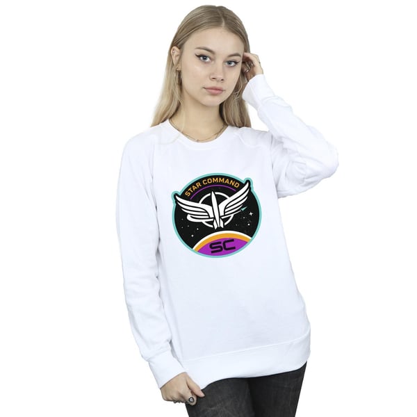Disney Womens/Ladies Lightyear Star Command Circle Sweatshirt