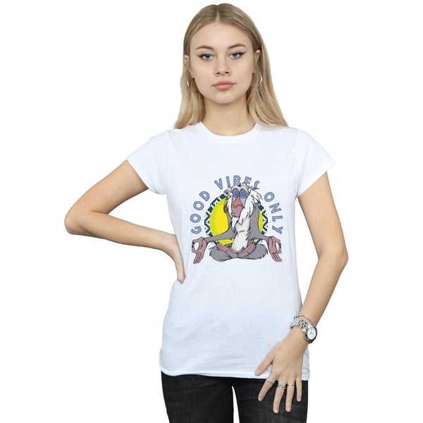 Disney Womens/Ladies The Lion King Rafiki Good Vibes Only Cotton T-Shirt