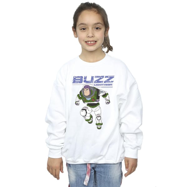 Disney Girls Lightyear Buzz Jump To Action Sweatshirt