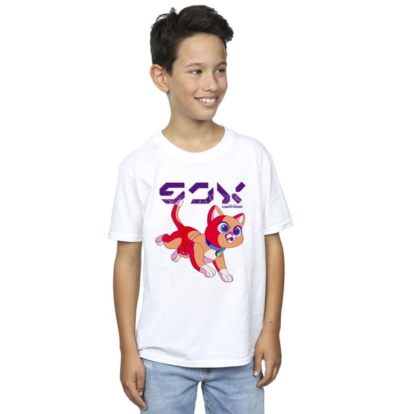 Disney Boys Lightyear Sox Digital Cute T-Shirt