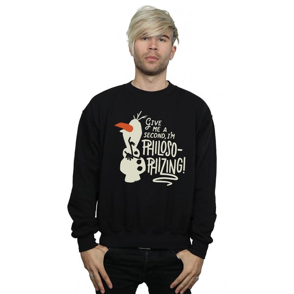 Disney Mens Frozen 2 Olaf Philosophizing Sweatshirt