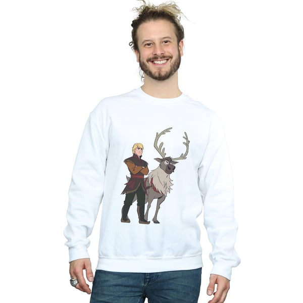 Disney Mens Frozen 2 Sven And Kristoff Sweatshirt