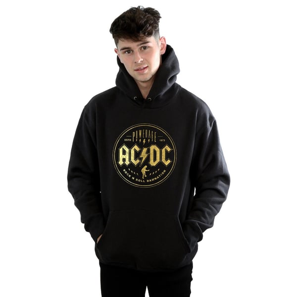 AC/DC Mens Rock N Roll Damnation Hoodie