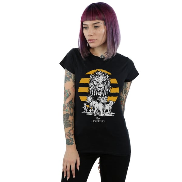Disney Womens/Ladies The Lion King Movie Group Cotton T-Shirt