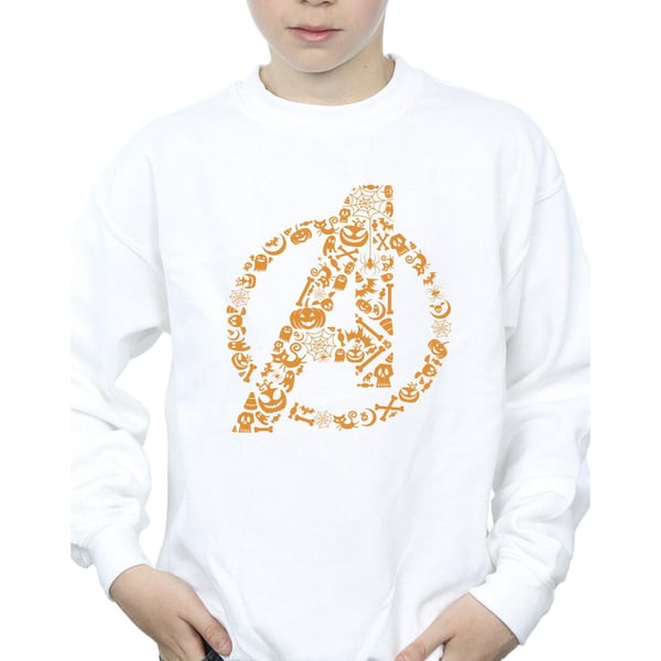 Marvel Boys Avengers Halloween Logo Sweatshirt