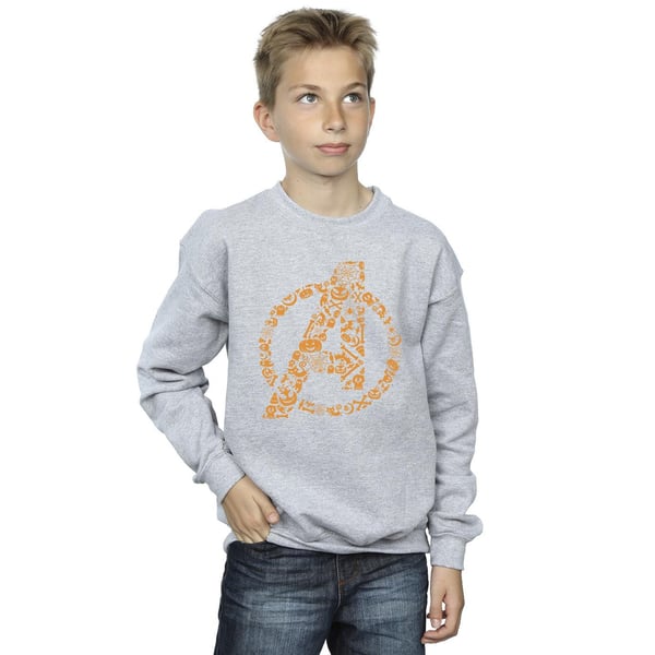 Marvel Boys Avengers Halloween Logo Sweatshirt
