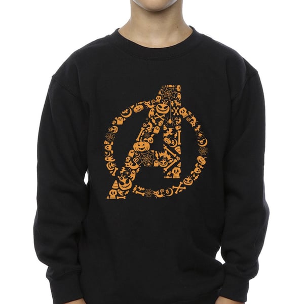 Marvel Boys Avengers Halloween Logo Sweatshirt
