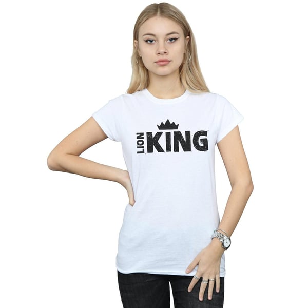Disney Womens/Ladies The Lion King Movie Crown Cotton T-Shirt