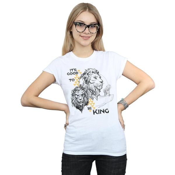 Disney Womens/Ladies The Lion King Movie It´s Good To Be King Cotton T-Shirt