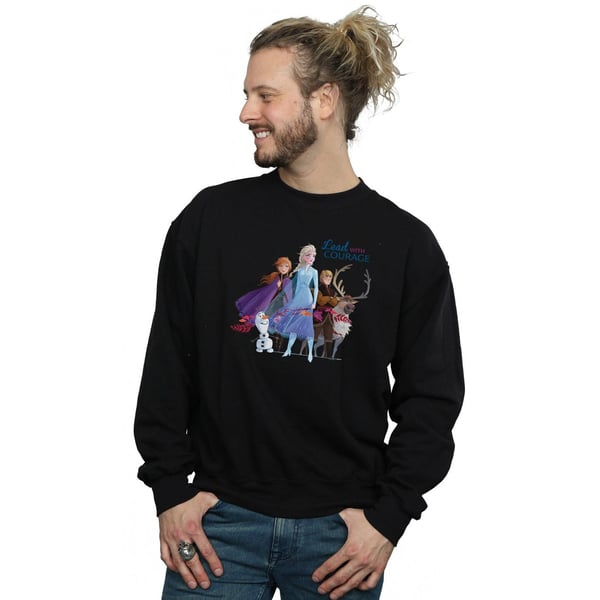 Disney Mens Frozen 2 Lead With Courage Sweatshirt