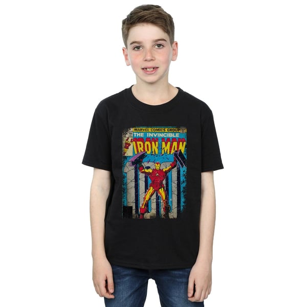 Marvel Boys Iron Man Cover T-Shirt