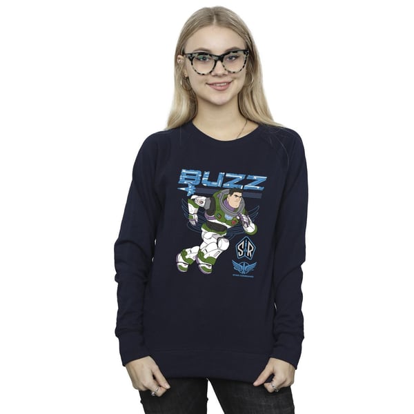 Disney Womens/Ladies Lightyear Buzz Run To Action Sweatshirt