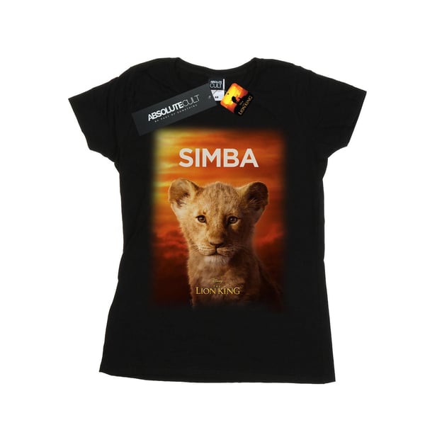 Disney Dam/Dam Lejonkungen Film Baby Simba Affisch T-shirt i Bomull