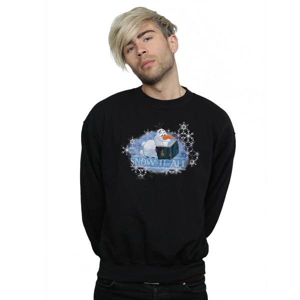 Disney Mens Frozen 2 Olaf Snow It All Sweatshirt