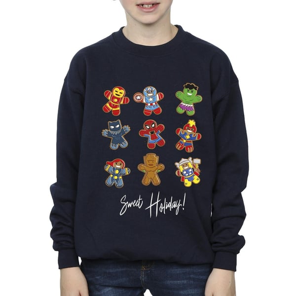 Marvel Boys Gingerbread Avengers Sweatshirt