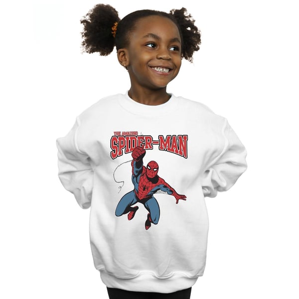 Marvel Girls Spider-Man Leap Sweatshirt