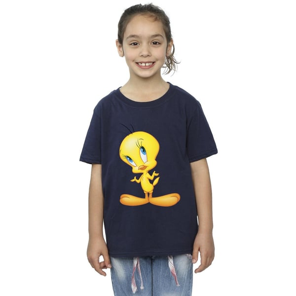 Looney Tunes Girls Tweety Standing Cotton T-Shirt