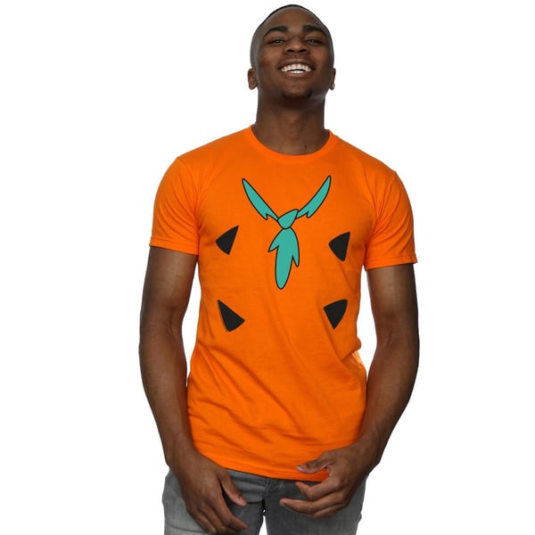 The Flintstones Mens Fred Flintstone Costume Print T-Shirt