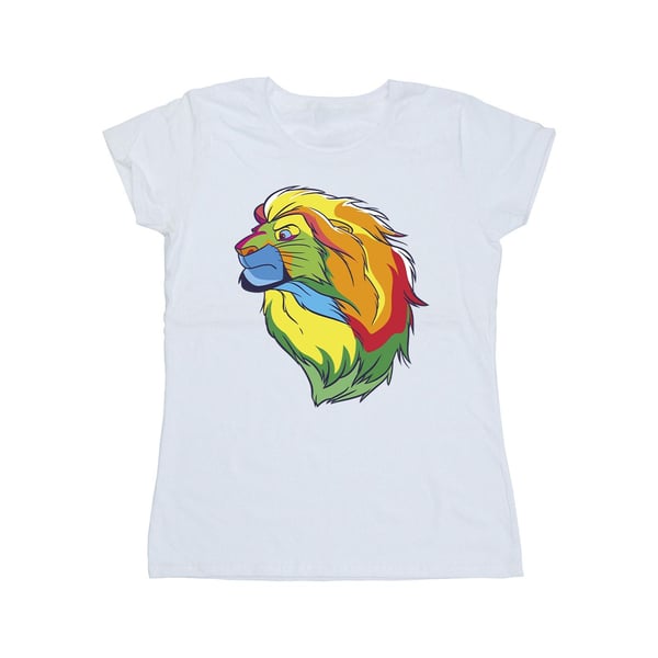 Disney Dam/Dam Lejonkungen Färger T-shirt i bomull