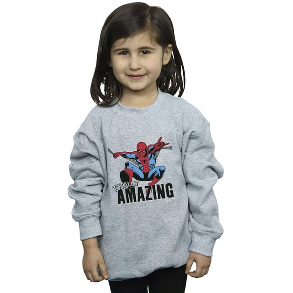 Marvel Girls Spider-Man Amazing Sweatshirt