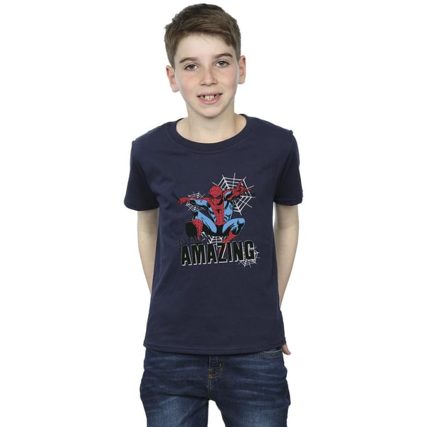 Marvel Boys Spider-Man Amazing T-Shirt