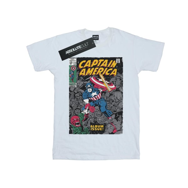 Marvel Boys Captain America Album Issue Cover T-Shirt