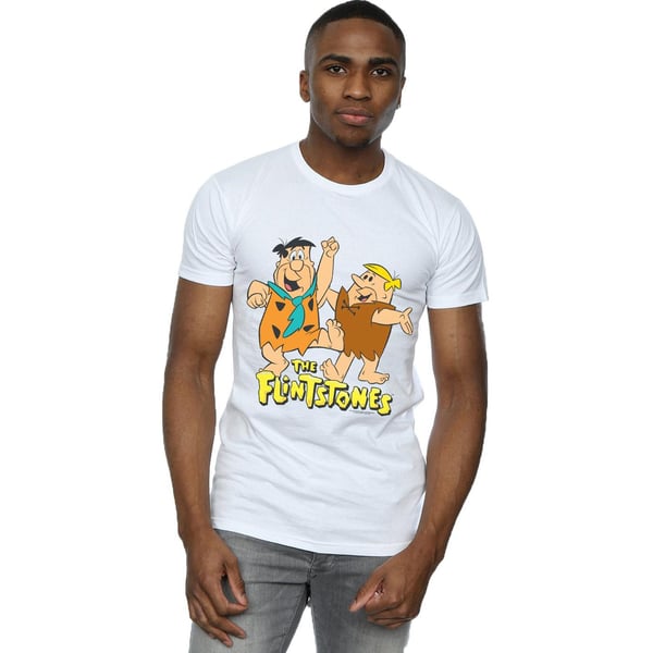 The Flintstones Mens Fred And Barney T-Shirt