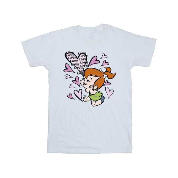 The Flintstones Mens Pebbles Love Love Love T-Shirt
