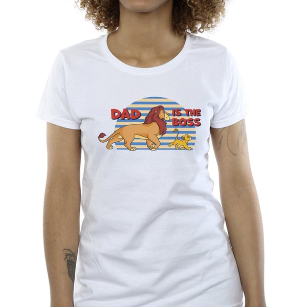 Disney Womens/Ladies The Lion King Dad Boss Cotton T-Shirt
