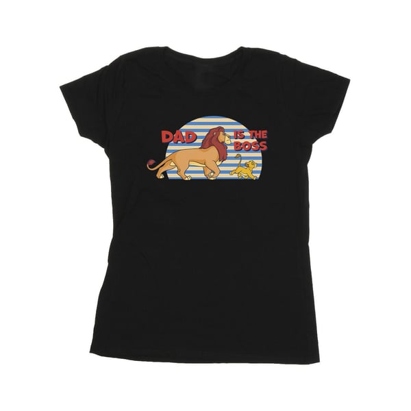 Disney Womens/Ladies The Lion King Dad Boss Cotton T-Shirt