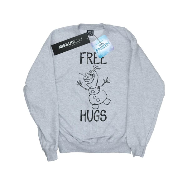 Disney Mens Frozen Olaf Free Hugs Sweatshirt