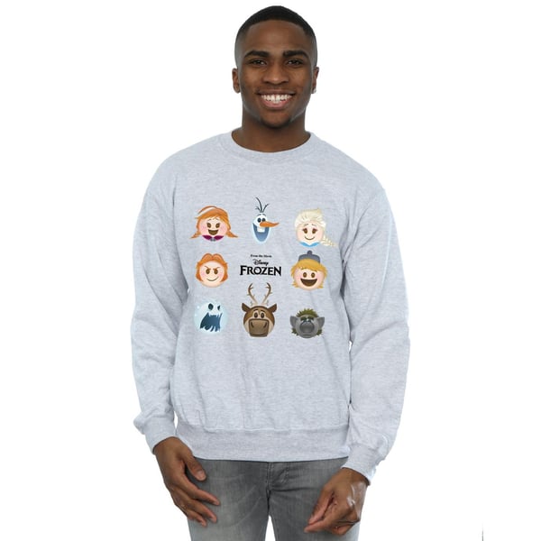 Disney Mens Frozen Heads Sweatshirt