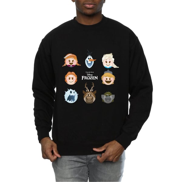 Disney Mens Frozen Heads Sweatshirt