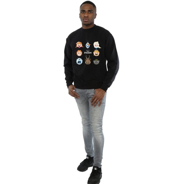 Disney Mens Frozen Heads Sweatshirt