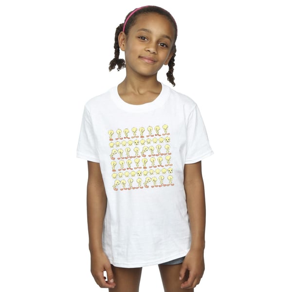 Looney Tunes Girls Tweety Repeat Cotton T-Shirt