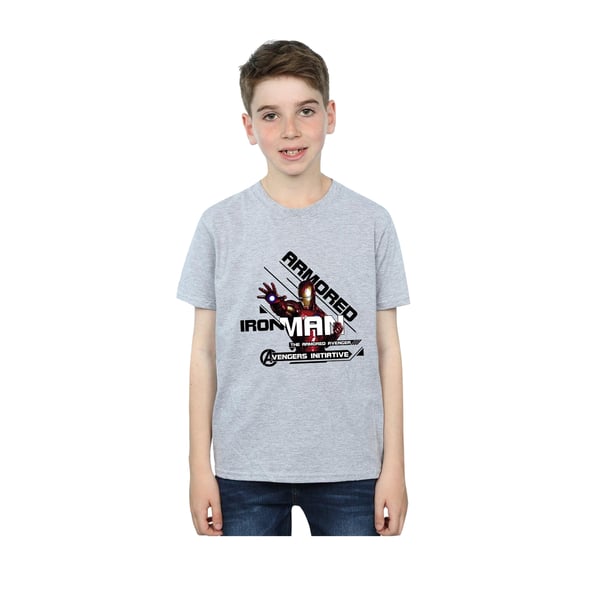 Marvel Boys Avengers Iron Man Armoured Avenger T-Shirt
