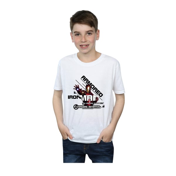 Marvel Boys Avengers Iron Man Armoured Avenger T-Shirt