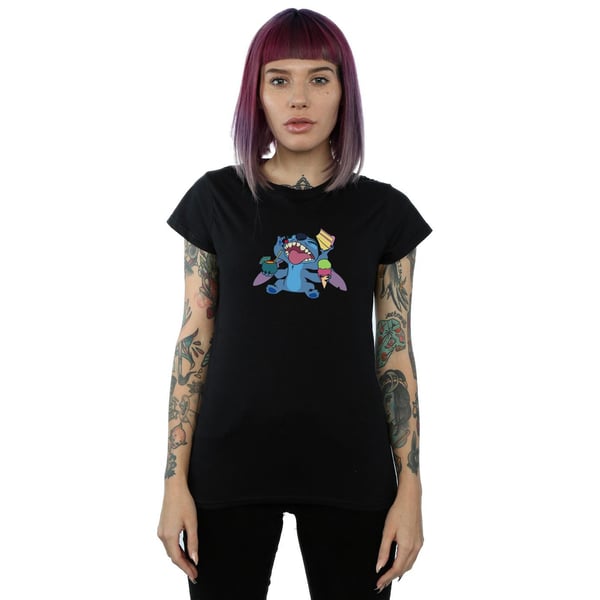 Disney Womens/Ladies Lilo And Stitch Munchies Cotton T-Shirt