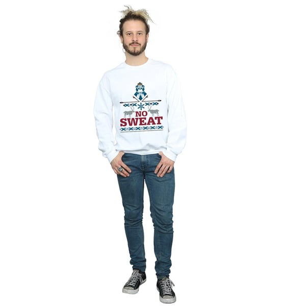 Disney Mens Frozen Oaken No Sweat Sweatshirt