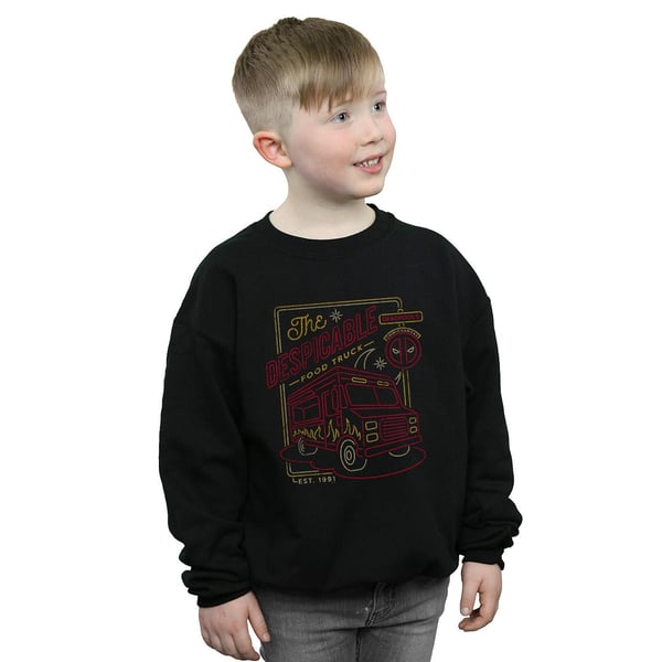 Marvel Boys Deadpool The Despicable Food Truck Sweatshirt