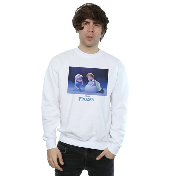 Disney Mens Frozen Build A Snowman Sweatshirt