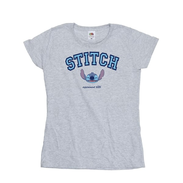 Disney Womens/Ladies Lilo And Stitch Collegial Cotton T-Shirt