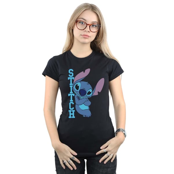 Disney Womens/Ladies Lilo And Stitch Posing Cotton T-Shirt