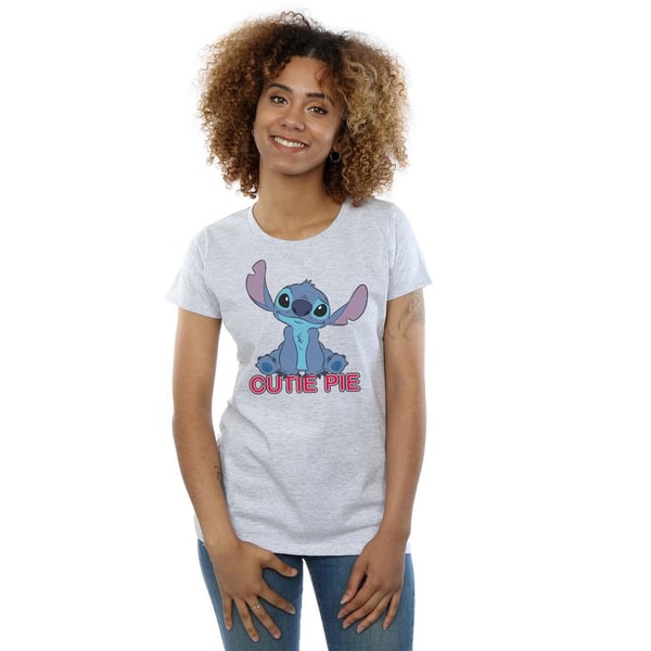 Disney Womens/Ladies Lilo And Stitch Stitch Cutie Pie Cotton T-Shirt