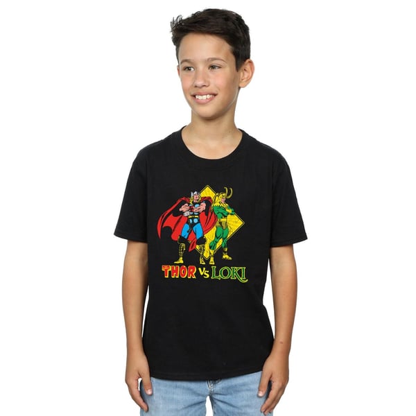 Marvel Pojkar Thor Vs Loki T-shirt