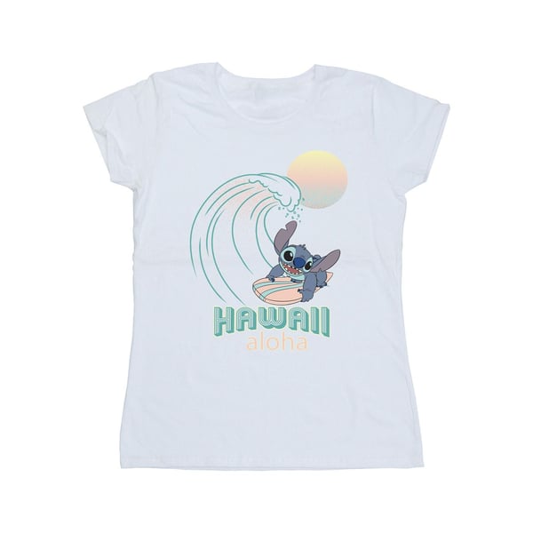 Disney Womens/Ladies Lilo And Stitch Hawaii Cotton T-Shirt
